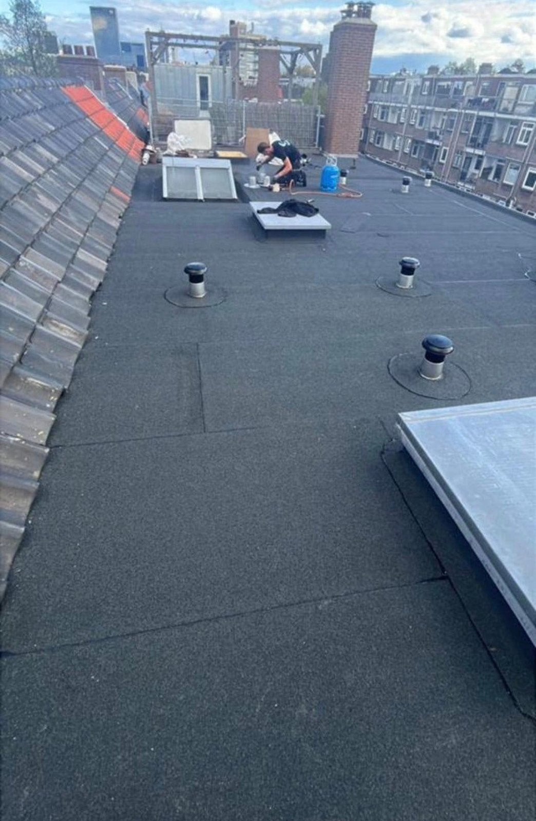 Een nieuw bitumen of pannendak voor een mooie prijs, Doe-het-zelf en Verbouw, Dakpannen en Dakbedekking, Ophalen, Overige materialen