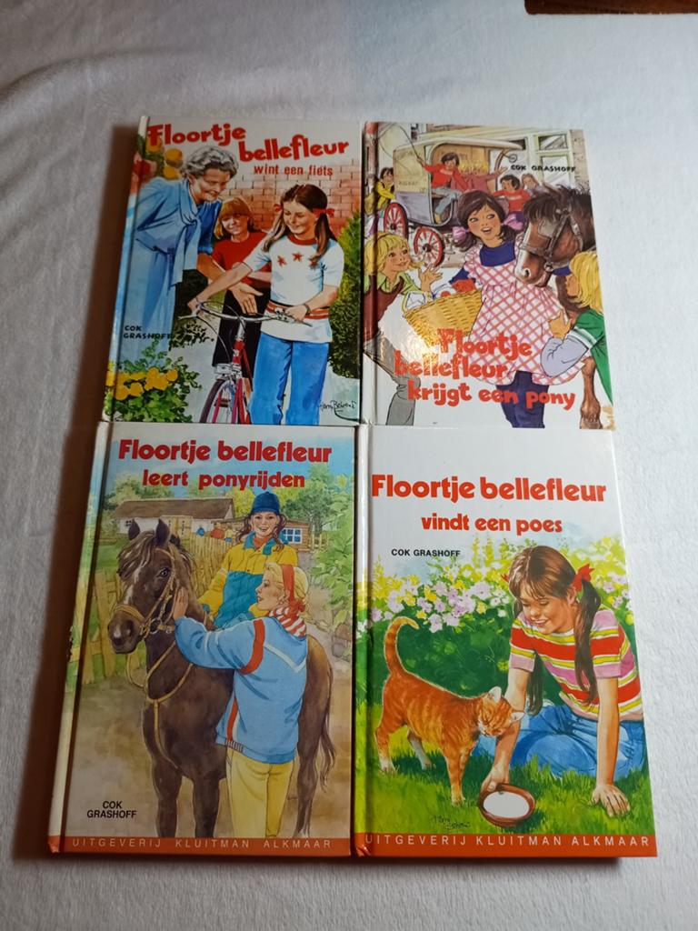 4 Floortje Bellefleur boeken, Boeken, Ophalen of Verzenden, Zo goed als nieuw, Cok Grashoff, Fictie algemeen