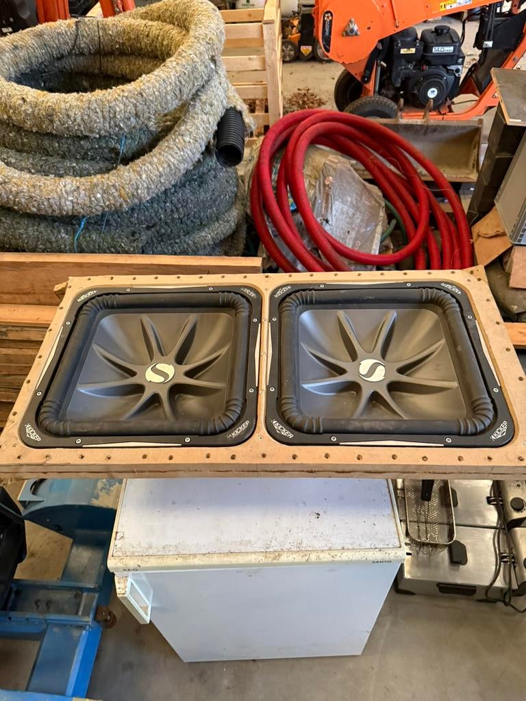 3x Kicker solo baric l7 15” subwoofers, Ophalen, Nieuw
