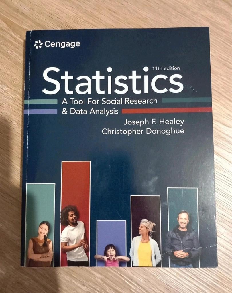 Statistics: A Tool For Social Research & Data Analysis, Boeken, Encyclopedieën, Zo goed als nieuw, Los deel, Overige onderwerpen