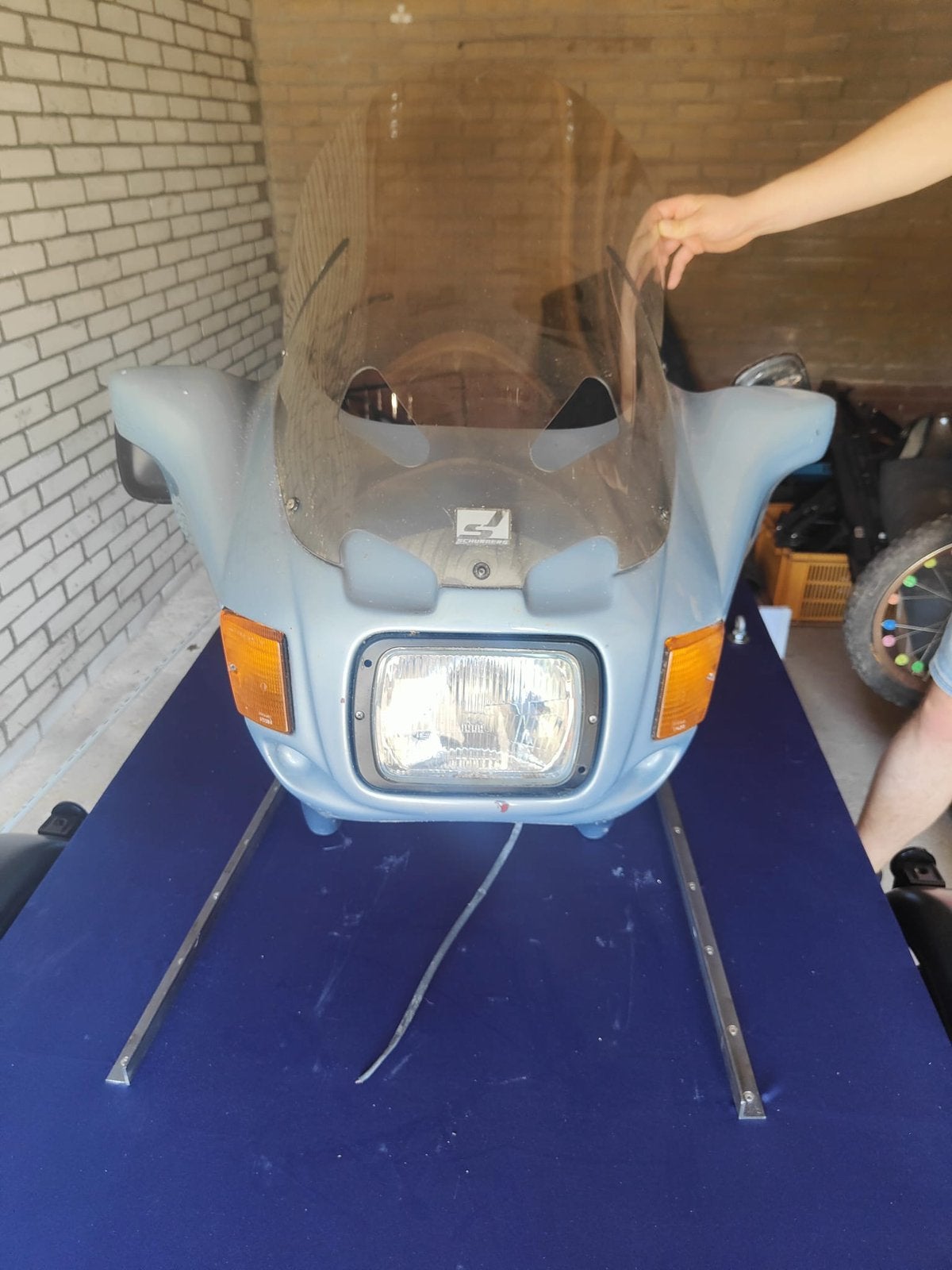 Honda kuip (Jos schurgers), Ophalen, Gebruikt