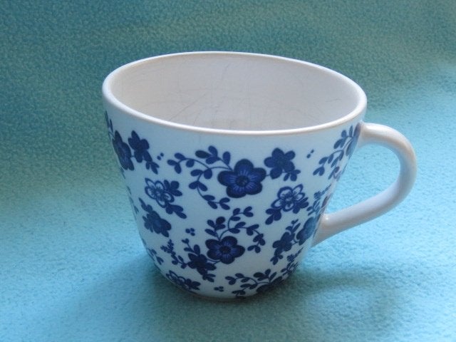 Vintage grote theekop Ikea Jämnt, 40 cl, jaren 90, Ophalen of Verzenden