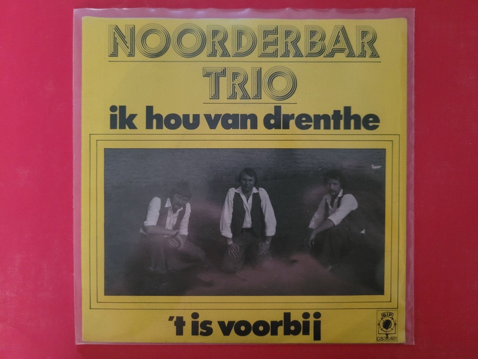 Noorderbar Trio - Ik hou van Drenthe - Het is voorbij., Cd's en Dvd's, Vinyl | Nederlandstalig, Ophalen, Zo goed als nieuw, Overige formaten