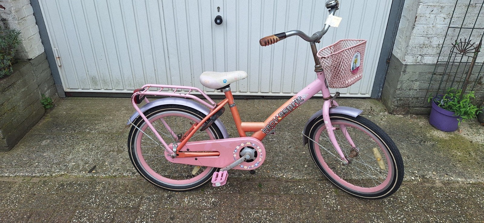 Kinderfiets 22 inch, Ophalen, Gebruikt, Terugtraprem, 22 inch
