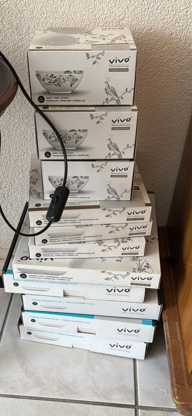 Vivo Villeroy & Boch Servies Limited Edition, Ophalen, Vivo, Nieuw, Modern