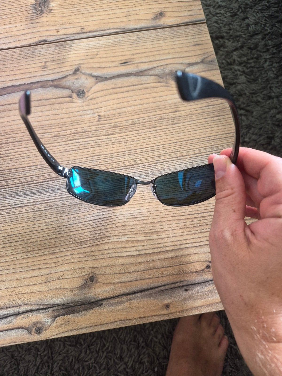 Ray-Ban RB3364 Zonnebril Zwart G-15 Glazen, Zonnebril, Zwart, Ophalen of Verzenden, Zo goed als nieuw