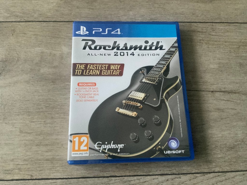 Playstation 4 - Rocksmith voor de PS4, Spelcomputers en Games, 1 speler, Ophalen of Verzenden, Zo goed als nieuw, Vanaf 3 jaar