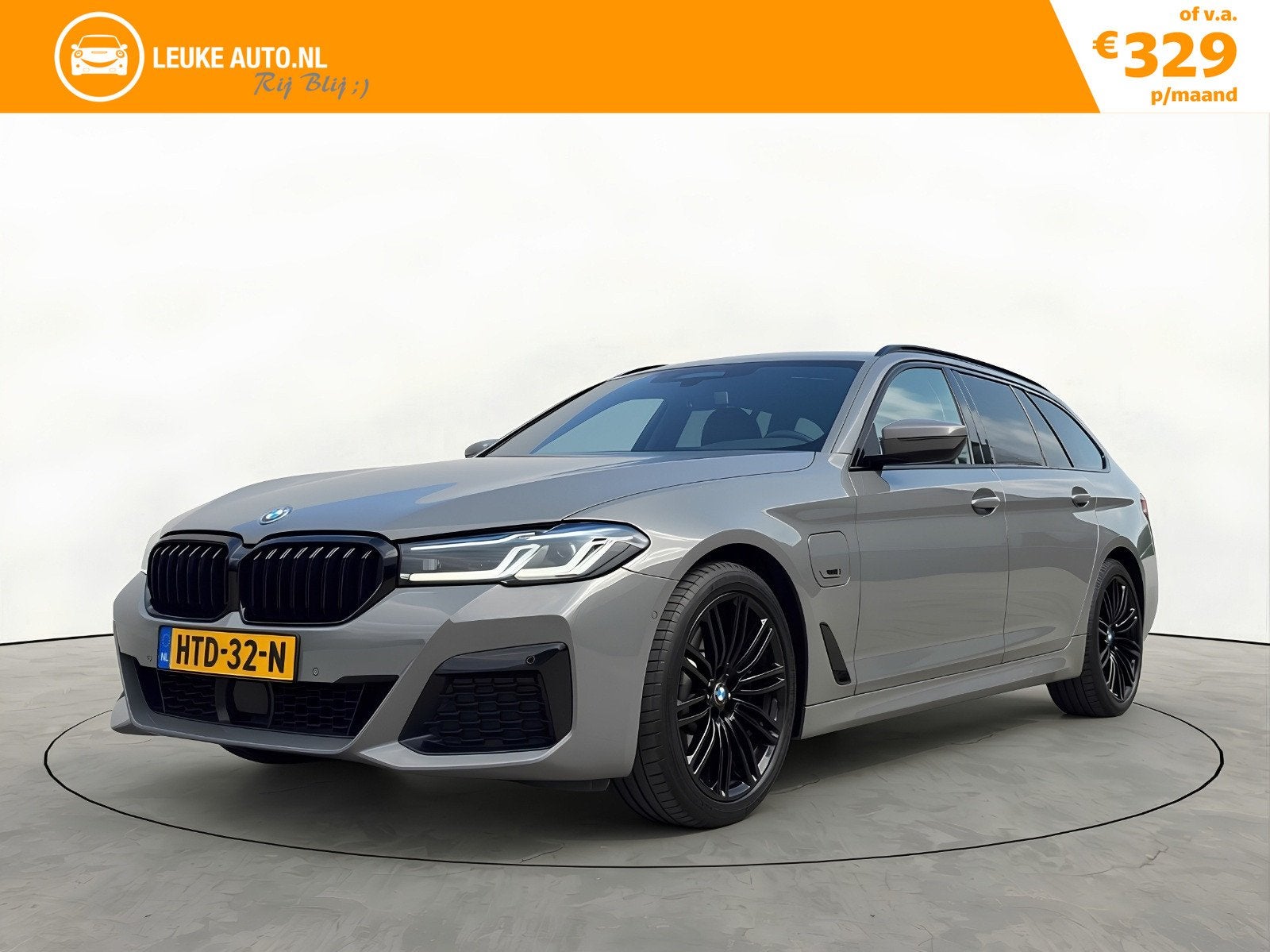 BMW 5 Serie Touring 530e 292PK M-Sport Shadow Head-UP Laser, Auto's, 1998 cc, Achterwielaandrijving, Gebruikt, Euro 6