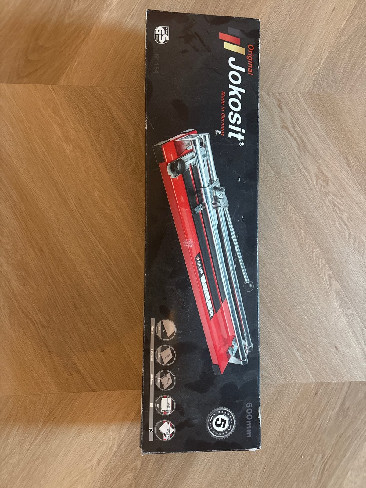 Jokosit tegelsnijder 600mm - Gebruikt, Ophalen, Minder dan 20 cm, Zo goed als nieuw, Minder dan 5 m²