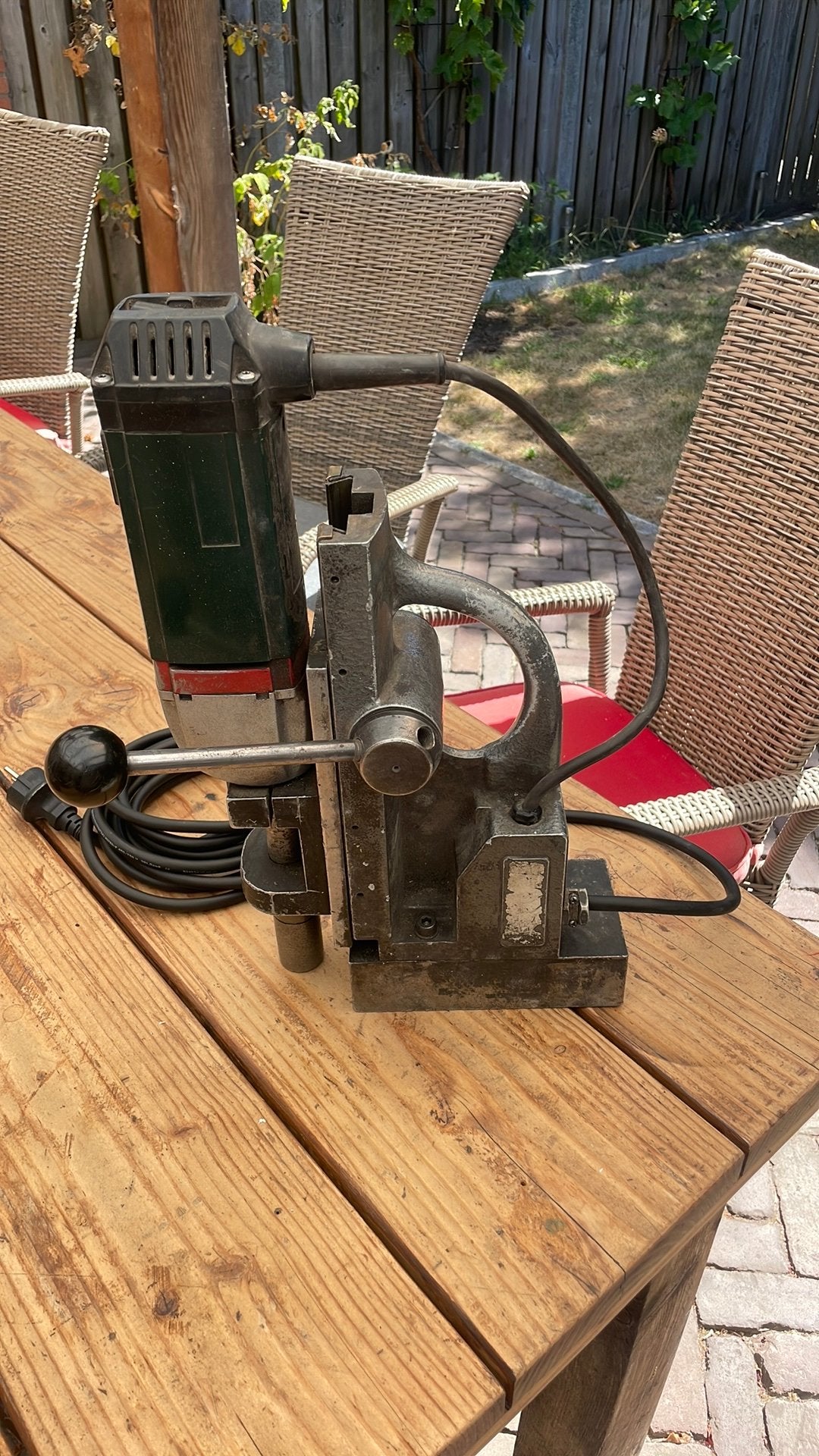 Magneet boormachine, Ophalen, Gebruikt, Elektrisch, Overige soorten