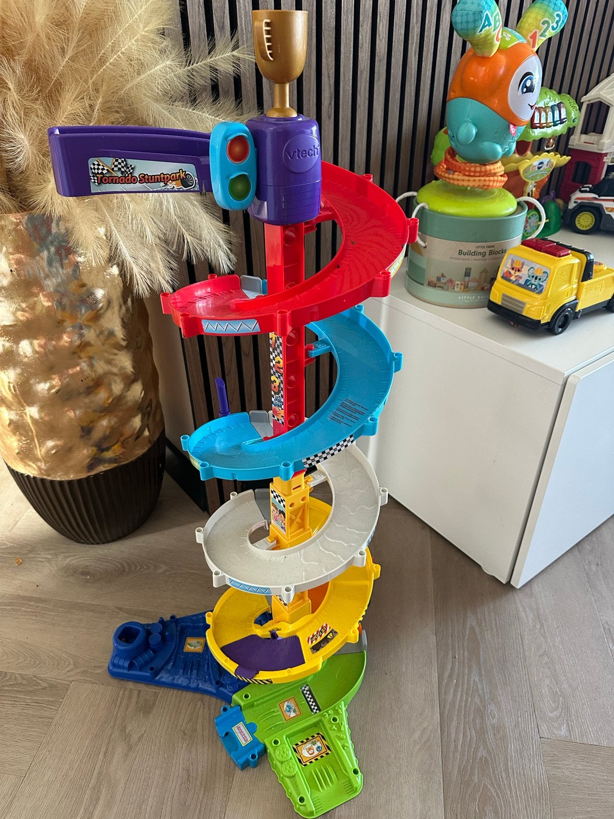 VTech Toet Toet Auto's Tornado Stuntpark, Ophalen, Zo goed als nieuw