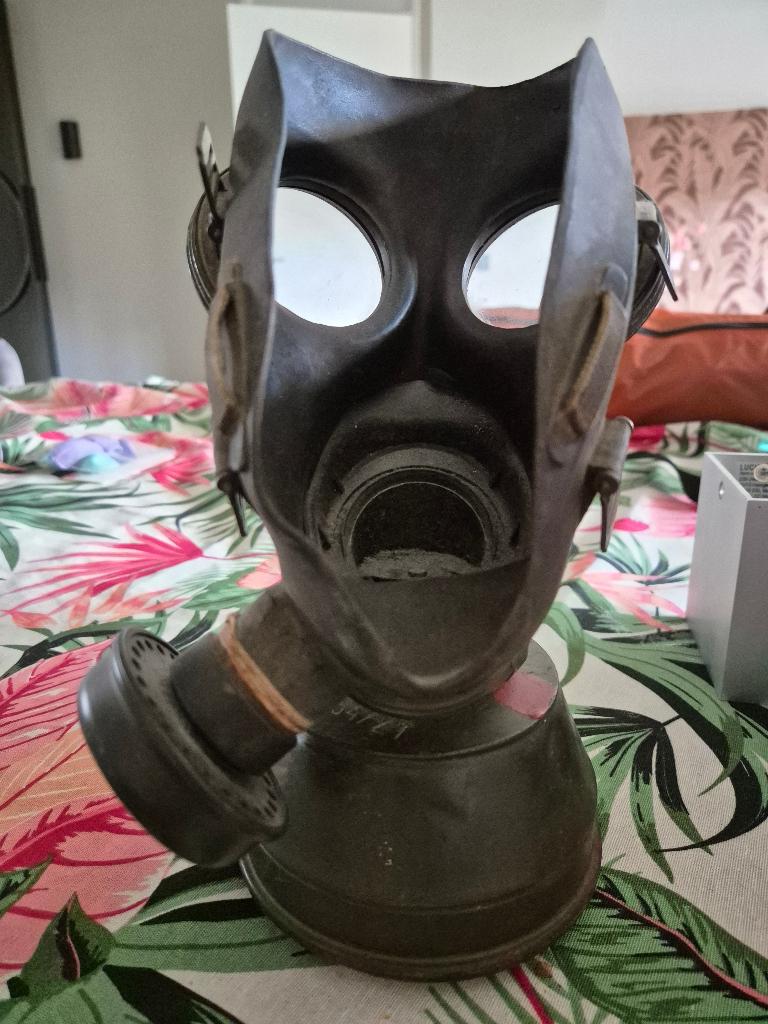 Gasmasker vintage, Ophalen, Landmacht, Nederland, Overige typen