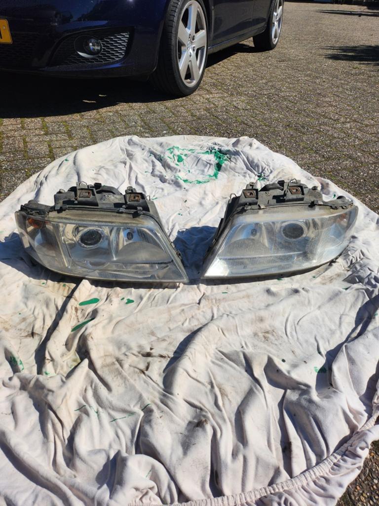 Audi a6 c5 koplampen halogeen, Ophalen of Verzenden, Audi