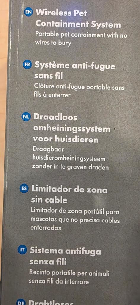 Petsafe draadloze omheining voor je hond, Dieren en Toebehoren, Honden-accessoires, Ophalen, Zo goed als nieuw