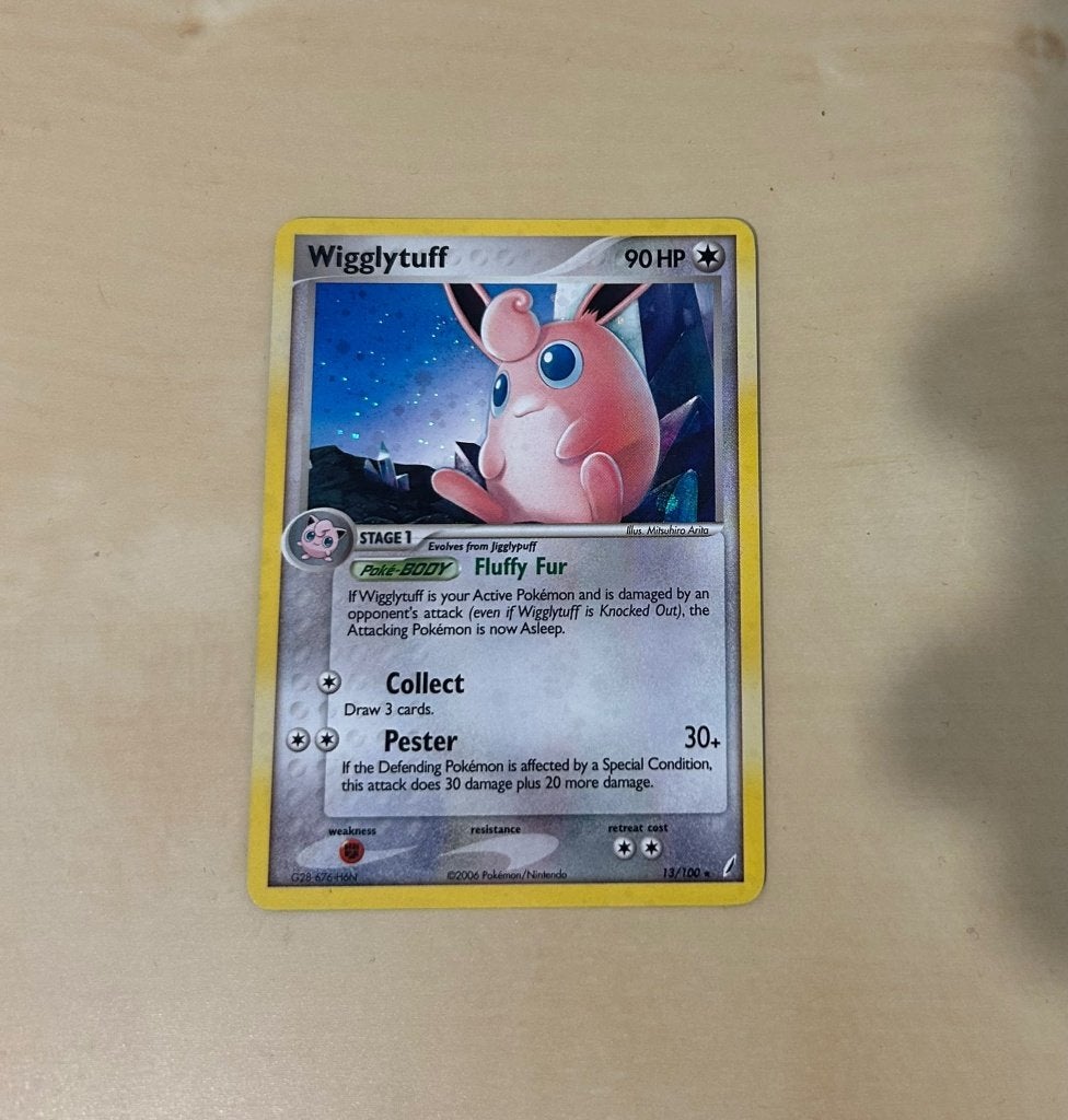 Pokemon Wigglytuff #13, Verzenden, Zo goed als nieuw, Losse kaart