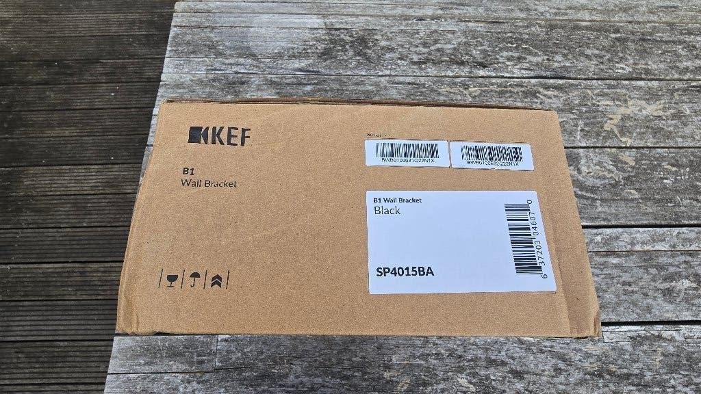 Kef muurbeugels Zwart voor de LSX (II) Nieuw!
