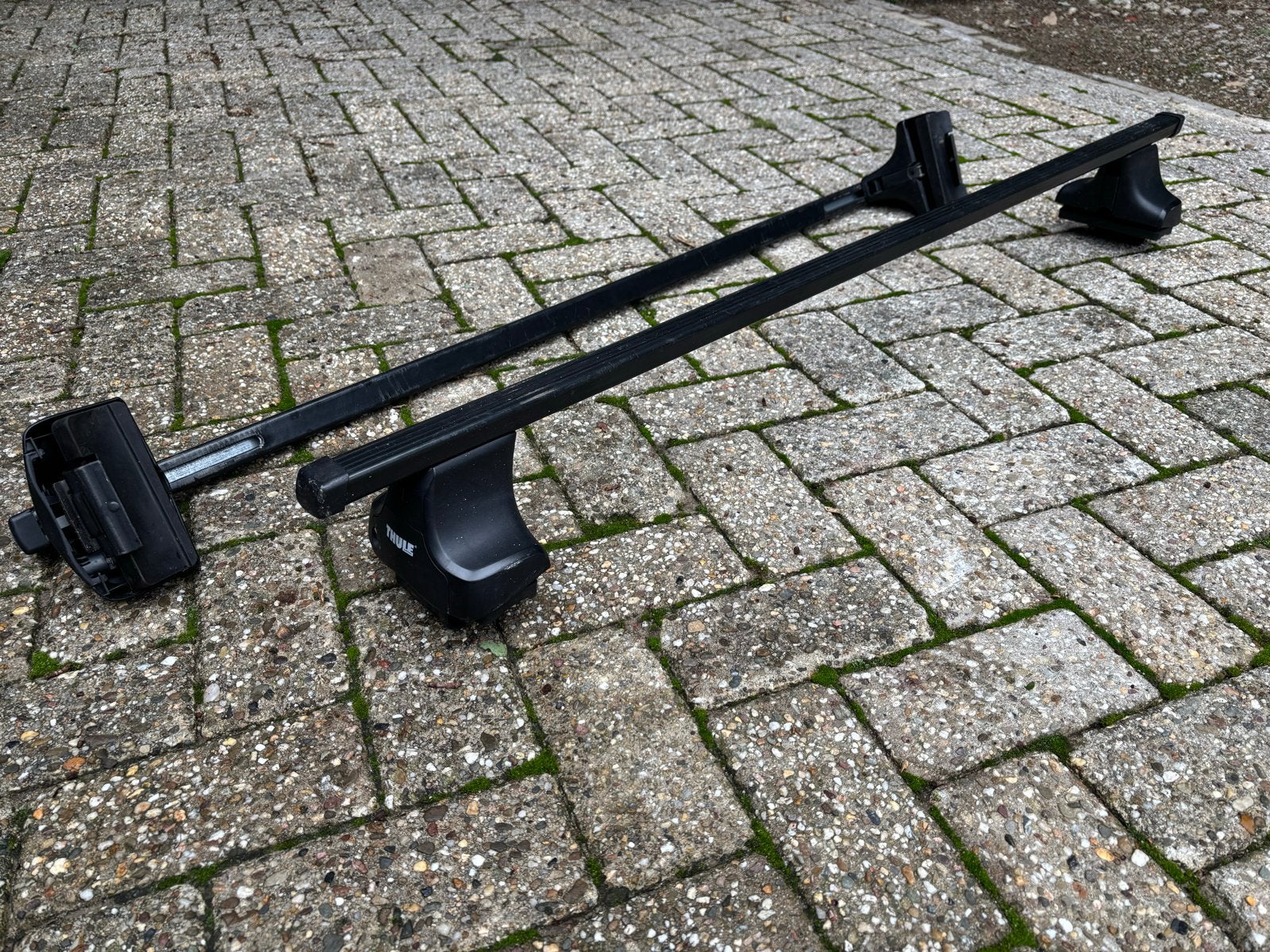Thule dakdragers - Gebruikt, Auto diversen, Dakdragers, Ophalen, Zo goed als nieuw