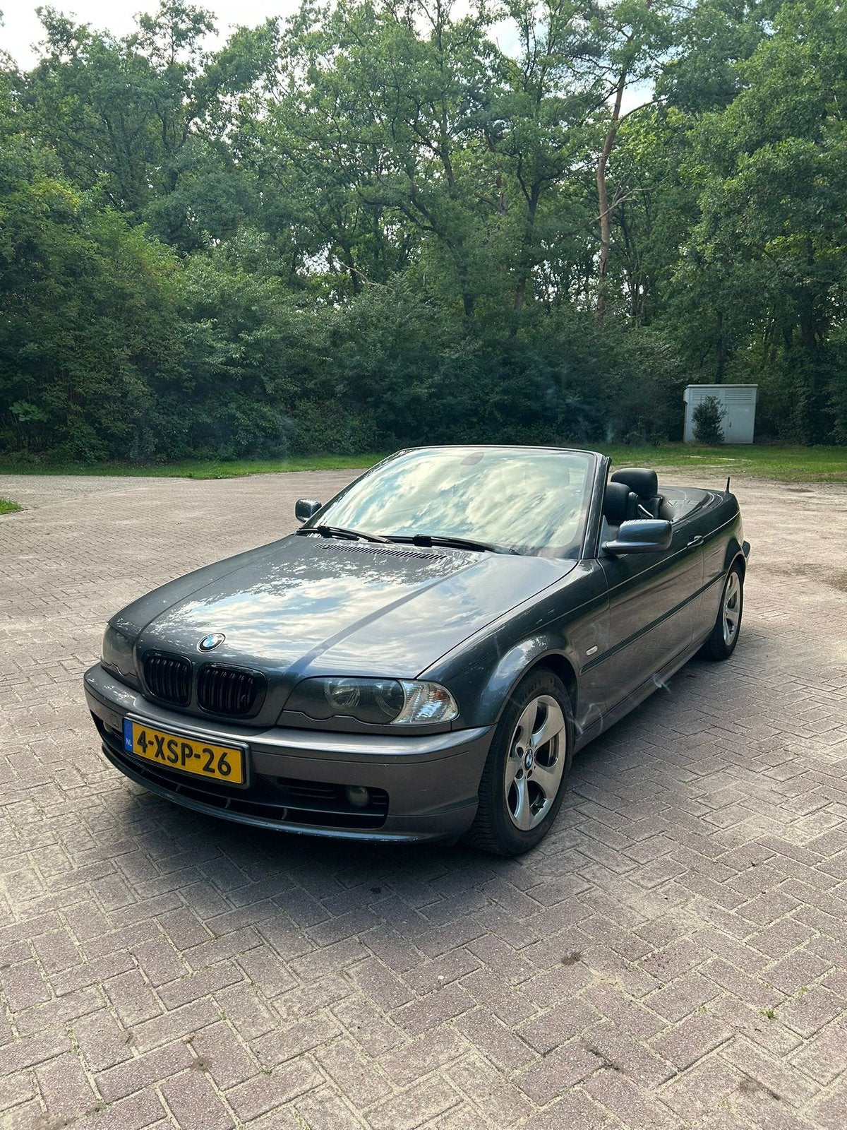 BMW 3-Serie 2.0 CI 318 Cabrio 2002 Grijs, Auto's, BMW, Particulier, 3-Serie, Airbags, Airconditioning, Alarm, Android Auto, Apple Carplay