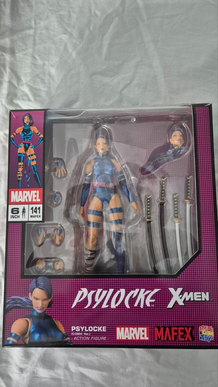 Mafex psylocke cib, Verzamelen, Ophalen