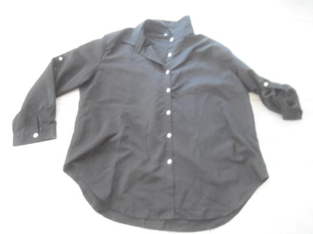 NIEUWSTAAT! Shein; Leuke strijkvrije blouse; maat 3XL, Zwart, Maat 46/48 (XL) of groter, Ophalen of Verzenden, Zo goed als nieuw