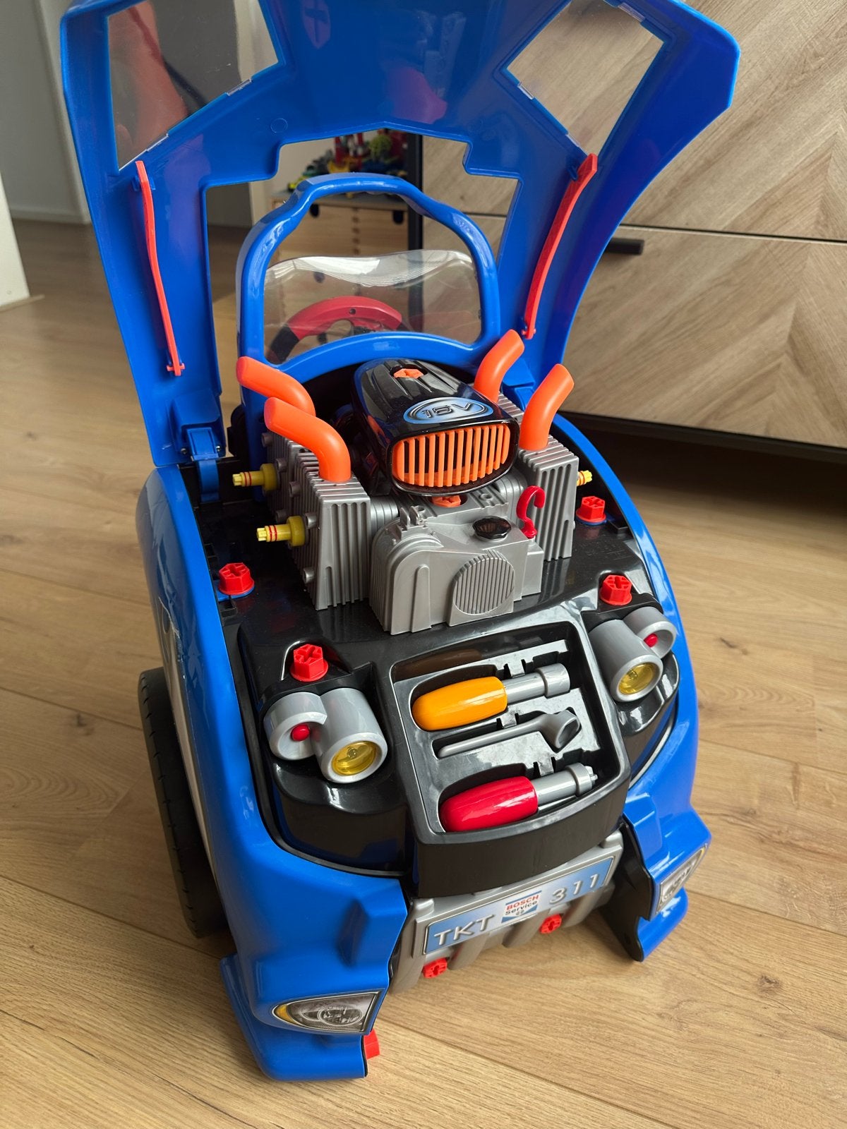 Bosch Service Auto Monteur Speelgoed, Ophalen, Gebruikt