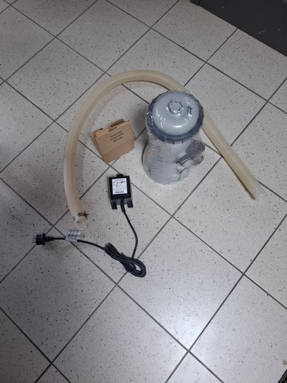 Intex Zwembadpomp met Skyish AC/AC Adapter, Ophalen of Verzenden, Nieuw, Zwembadpomp