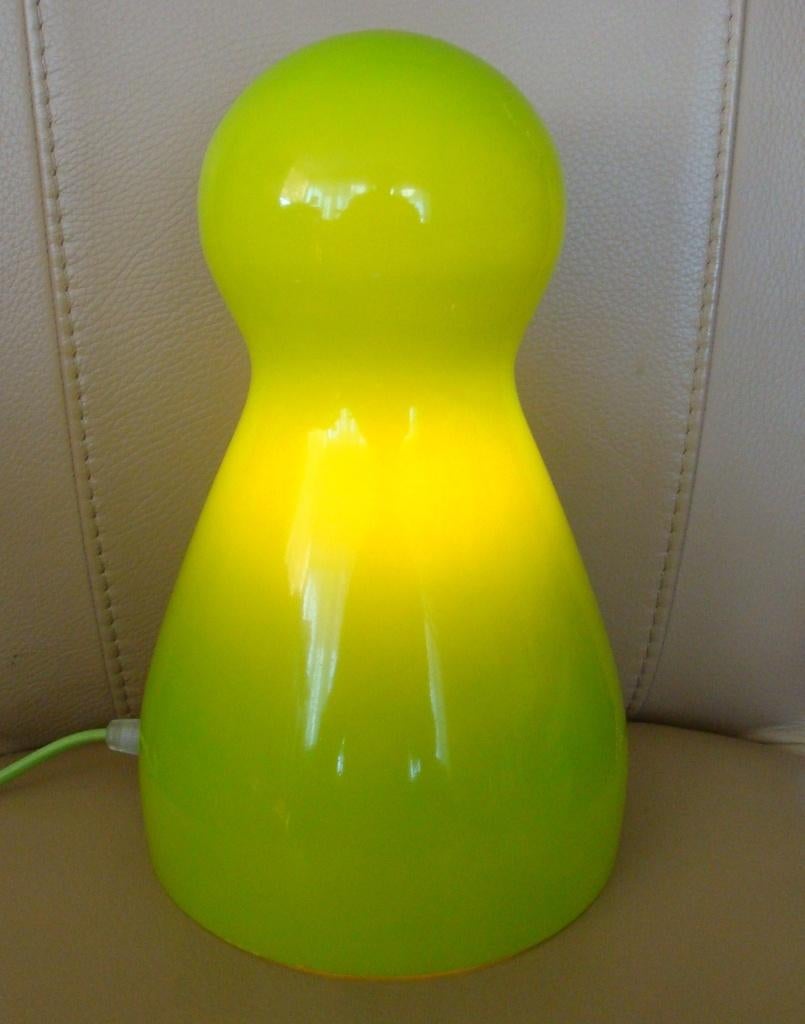 Sompex Toy Modern Green Incidental design tafel lamp 91072, Huis en Inrichting, Lampen | Tafellampen, Ophalen of Verzenden, Zo goed als nieuw