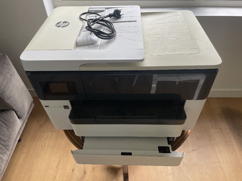 printer, Ophalen, Hp, Gebruikt, Printer