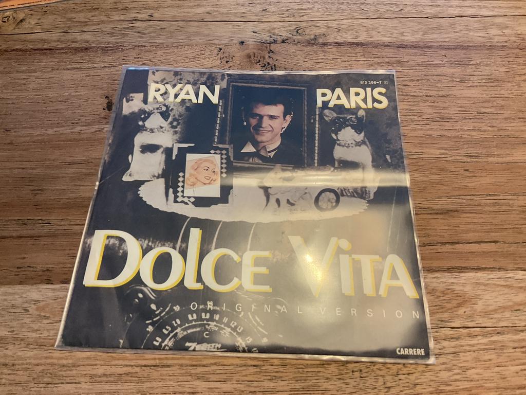 Ryan Paris, Dolce vita, Ophalen of Verzenden, 7 inch, Pop, Single