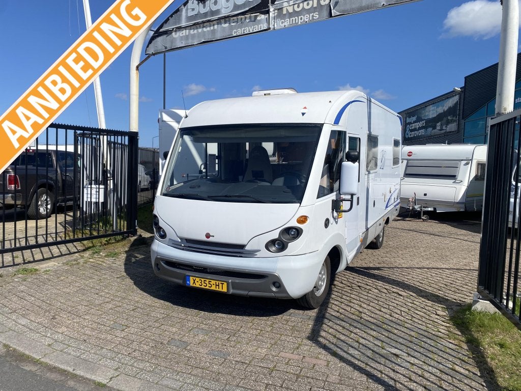 Bürstner I660 Elegance Met AIRCO Frans en hefbed, Integraal, Ringverwarming, Bedrijf, Bürstner