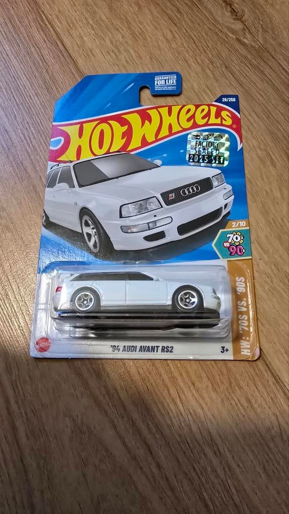 Hot Wheels '94 Audi Avant RS2 - Nieuw in verpakking, Ophalen of Verzenden
