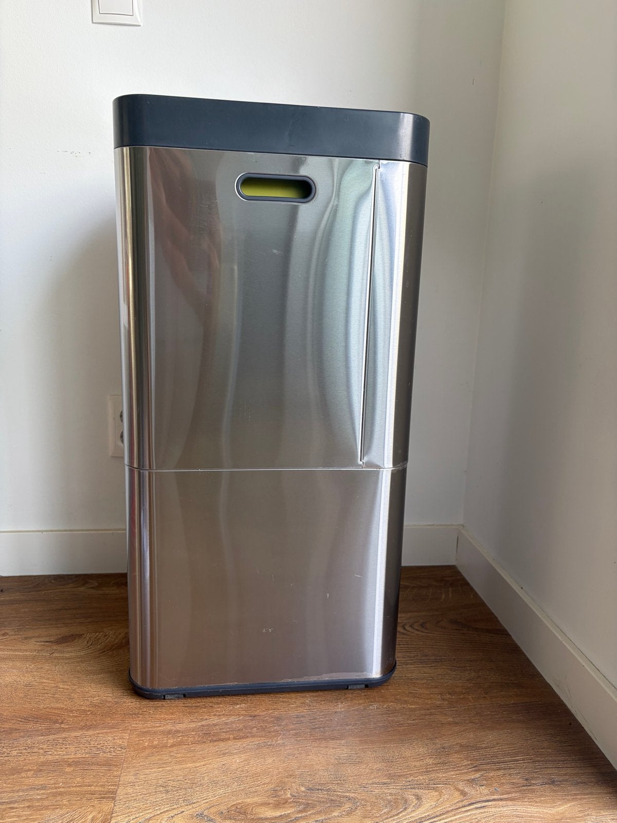 Joseph Joseph afvalscheider, RVS, Huis en Inrichting, Woonaccessoires | Prullenbakken, Ophalen, Gebruikt, 40 liter of meer, Rvs