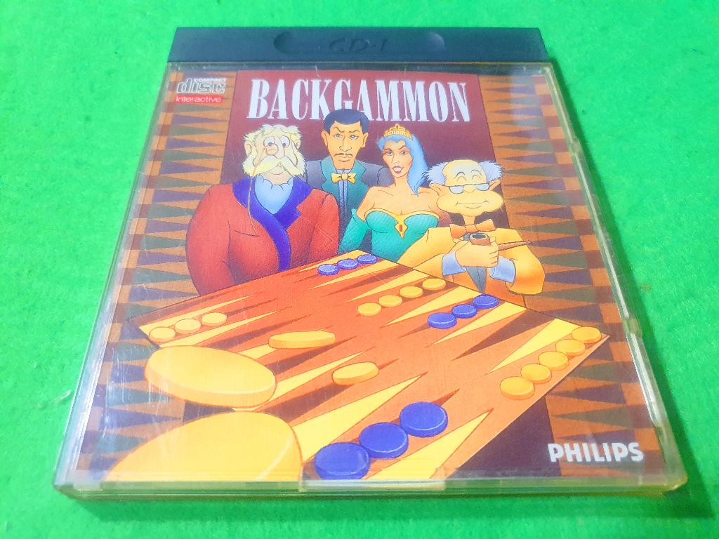 Backgammon (Philips CDi / CD-i), Spelcomputers en Games, Games | Overige, Verzenden, 1 speler, Zo goed als nieuw, Vanaf 3 jaar