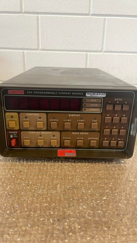 KEITHLEY 224 programmable current source 58031117, Ophalen of Verzenden, Gebruikt