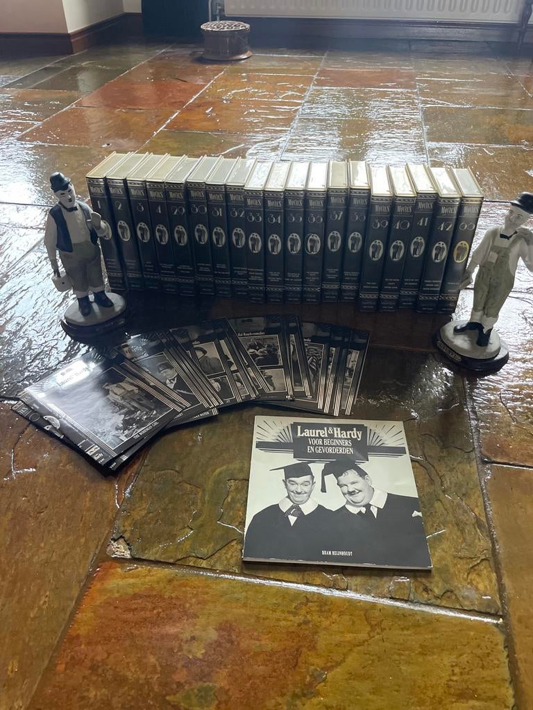 Laurel & Hardy Collectie: DVD's & Figuren, Cd's en Dvd's, VHS | Film, Alle leeftijden, Ophalen of Verzenden, Zo goed als nieuw