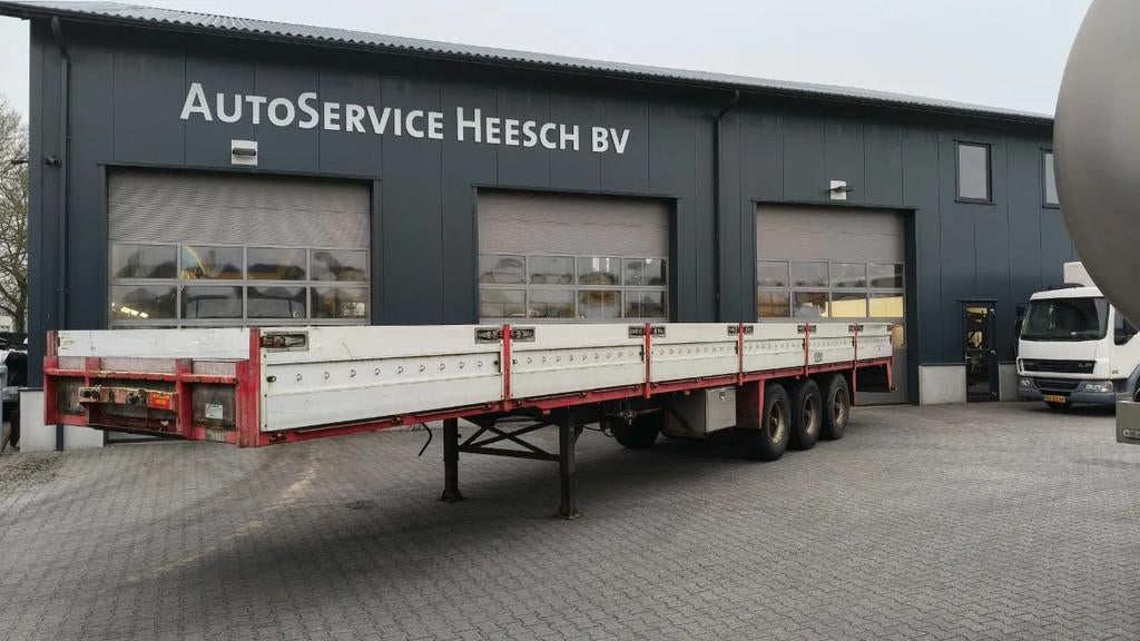 Floor VLAKKE TRAILER - LUCHTVERING - TROMMELREM - BPW ASSEN, Overige brandstoffen, Bedrijf, Aanhangers en Opleggers, Te koop