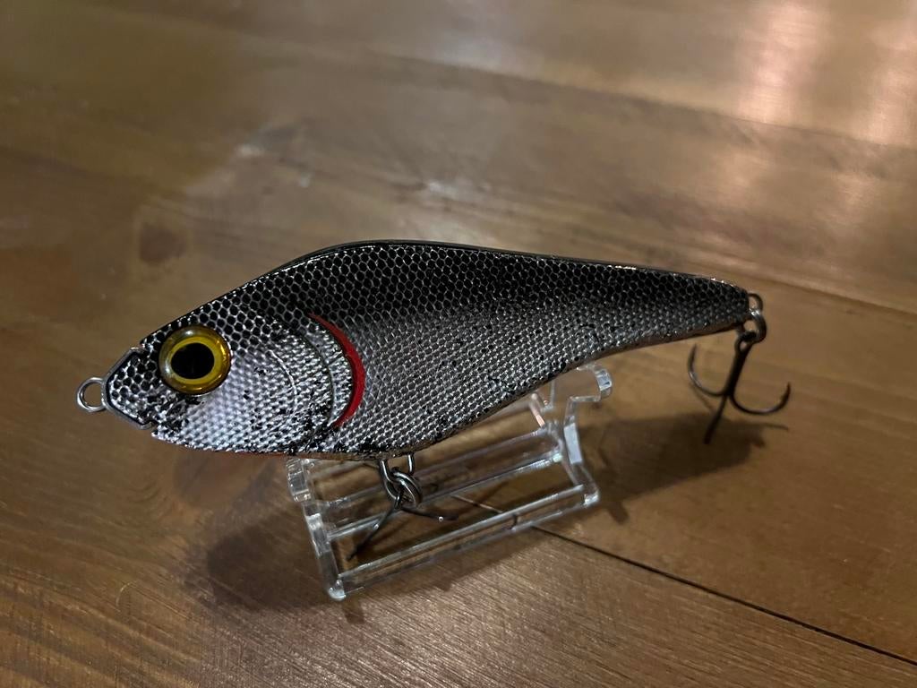 Kunstaas | Spro Rapper 128 SSP - PROTOTYPE - Masked Perch, Watersport en Boten, Ophalen of Verzenden, Gebruikt, Overige typen