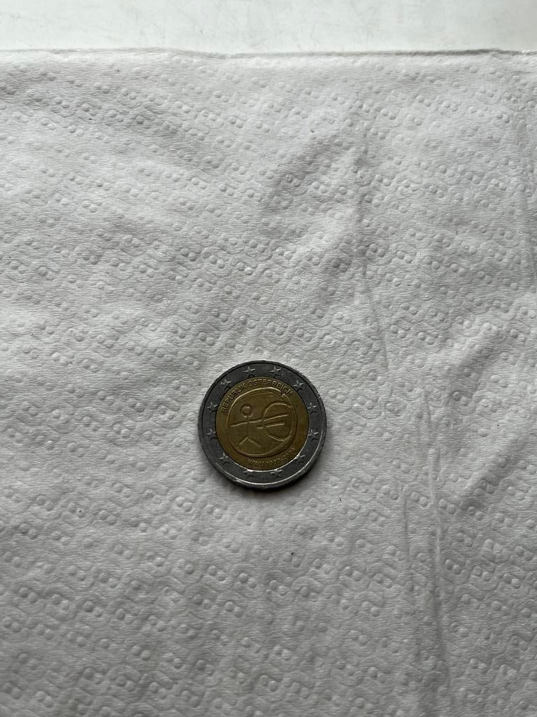 2 euro munt stickman, Postzegels en Munten, Munten | Europa | Euromunten, Ophalen, Oostenrijk, 2 euro