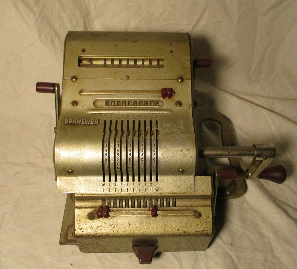 antiek reken machine, Verzenden