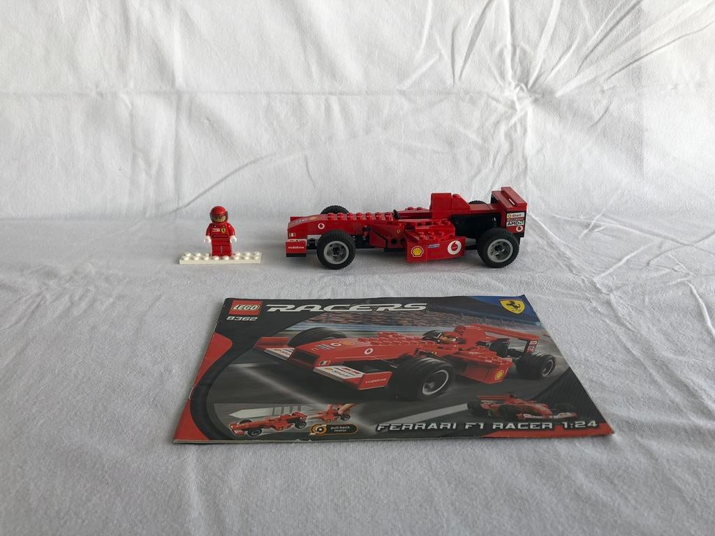Ferrari Lego 8362 - Ferrari F1 Racer 1:24 - K3, Lego, Lego, Lego, Ophalen of Verzenden