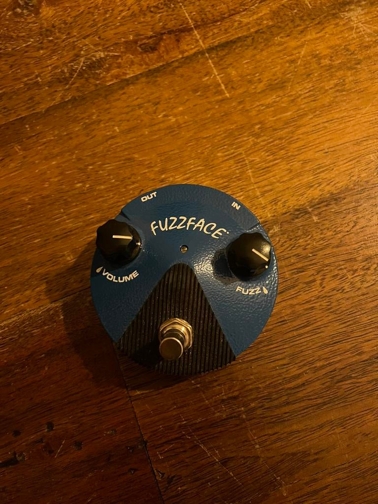 Dunlop FFM1 Fuzz Face Mini Silicon, Ophalen of Verzenden, Gebruikt, Distortion, Overdrive of Fuzz