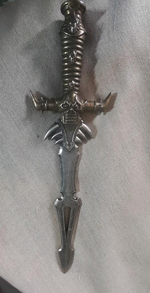 Zware metalen "Fantasy" dolk, Ophalen of Verzenden