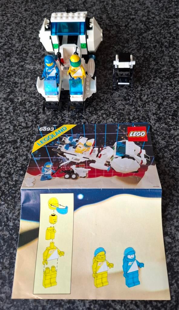 Lego Space/Futuron 6893 Orion ll Hyperspace, Ophalen of Verzenden, Gebruikt, Complete set, Lego
