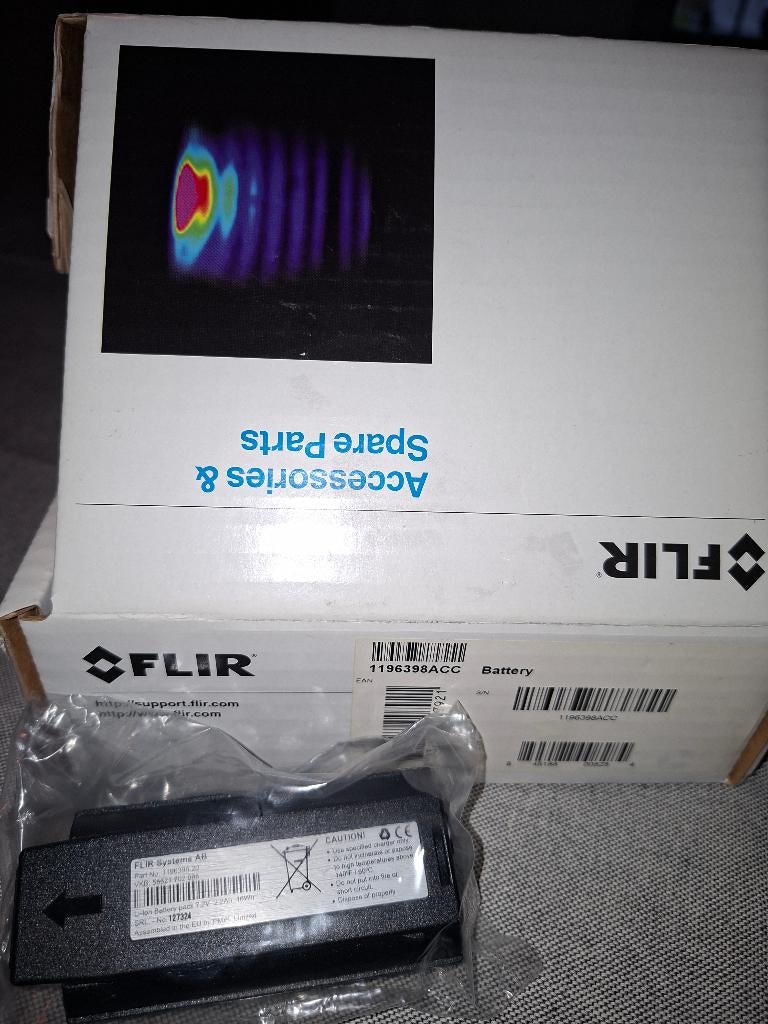 Flir lithium ion Battery 1196398ACC tbv infraroodcamera, Ophalen of Verzenden, Nieuw, Oplaadbaar