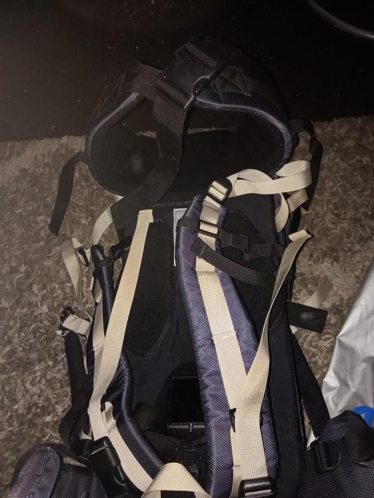 Baby drager met dakje en regen hoes en kinderstoel nomad, Ophalen