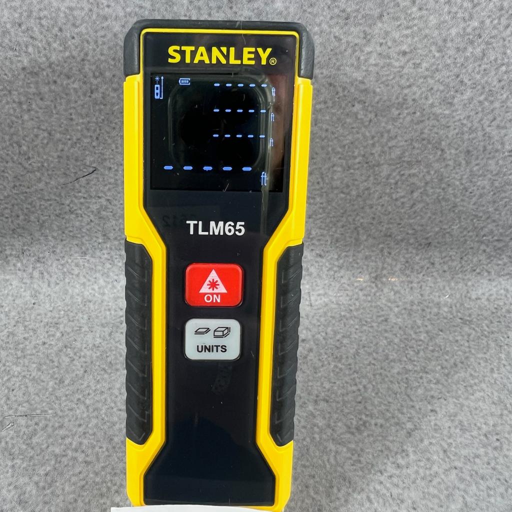 Stanley Afstandsmeter | TLM65 | Laser 2 | batt | 400675, Ophalen of Verzenden, Gebruikt, Afstand