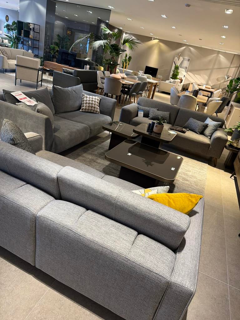 Diverse bankstellen van 1695,- nu 695,-, 75 tot 100 cm, Ophalen of Verzenden, Rechte bank, Stof