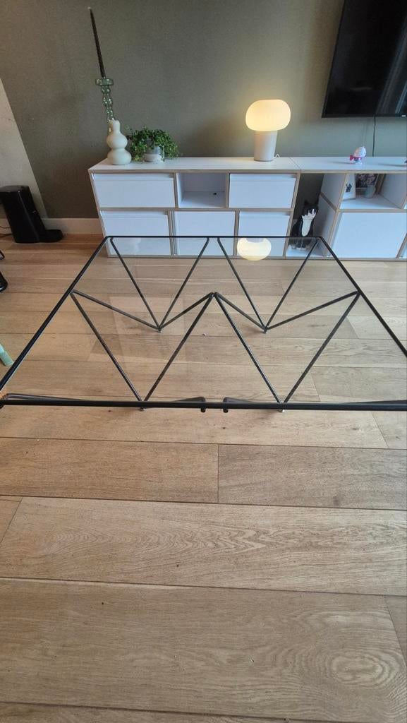 Paolo Piva Alanda Salontafel 100x100 (T.E.A.B.), Ophalen, Gebruikt, Design, Vierkant