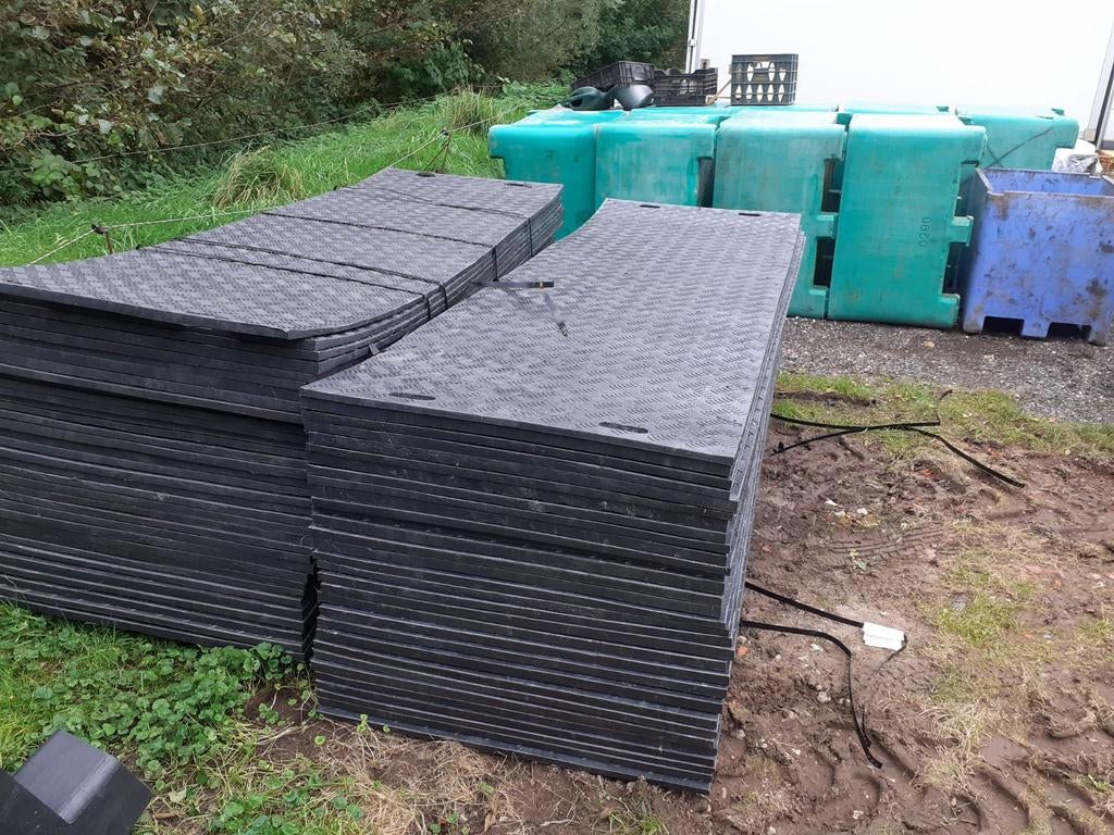 Te huur kunststof rijplaten, Tuin en Terras, Ae, Kunststof, Ae, Overige typen