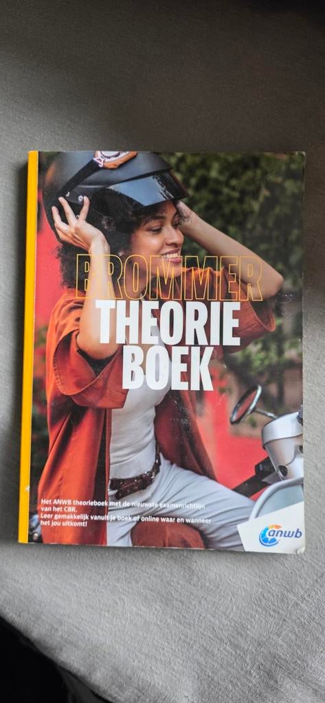 Brommer Theorie Boek - Leer voor je theorie!, Ophalen, Zo goed als nieuw, Niet van toepassing, ANWB
